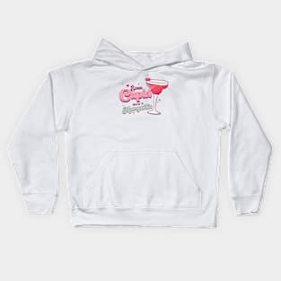 Even Cupid Need a Margarita - Valentines Day Kids Hoodie